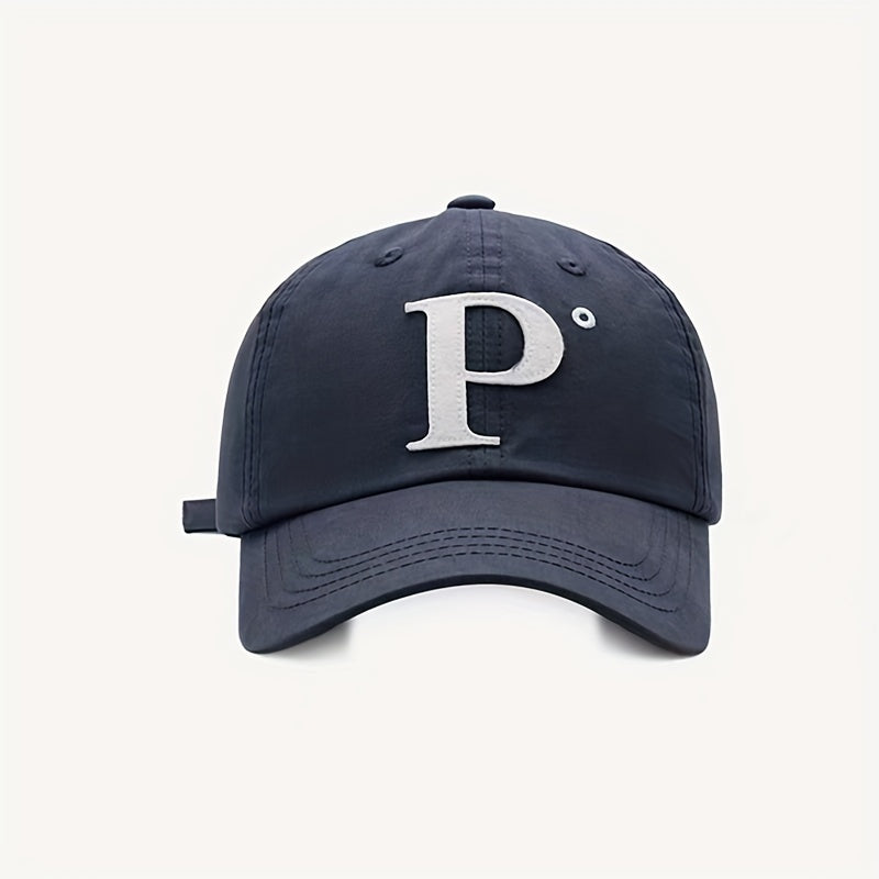 Unisex Sunshade Adjustable Baseball Cap Outdoor Sport P Embroidery
