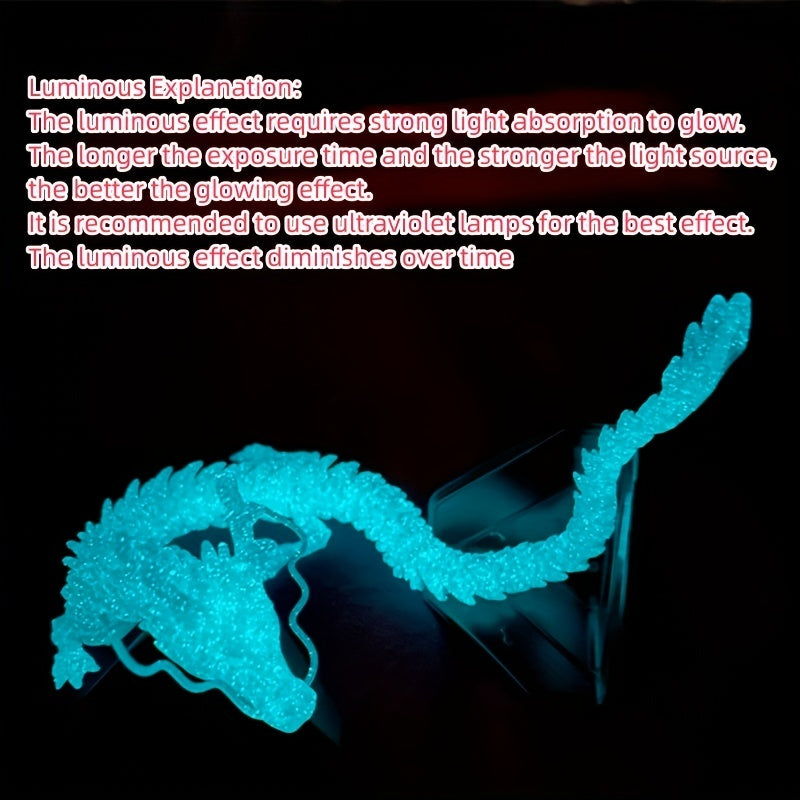 3D Printing Starlight Dragon Luminous Chinese Dragon Model