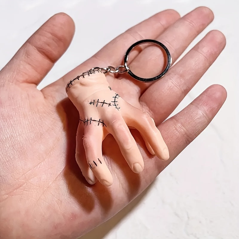 Wednesday Character Keychain - Spooky Touch for Your Keys