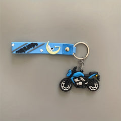 Motorcycle Shaped Silicone Travel Bag