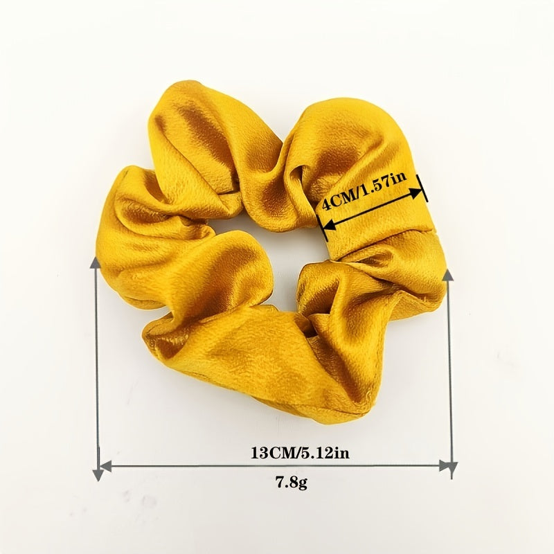 Crystal Hair Ring Retro Head Rope DIY Fabric Rubber Band Women's Hair Accessorie