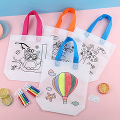 DIY Graffiti Bag Painting Kit Non-woven Creative Craft Material