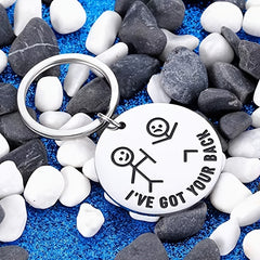 Keychain Stainless Steel Funny Gift Keychain Graduation Christmas Gift Jewelry