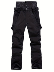 Waterproof Windproof Snow Pants with Suspenders Women's Activewear