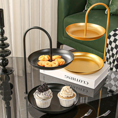 Nordic Style 2 Tiered Fruit Snack Tray