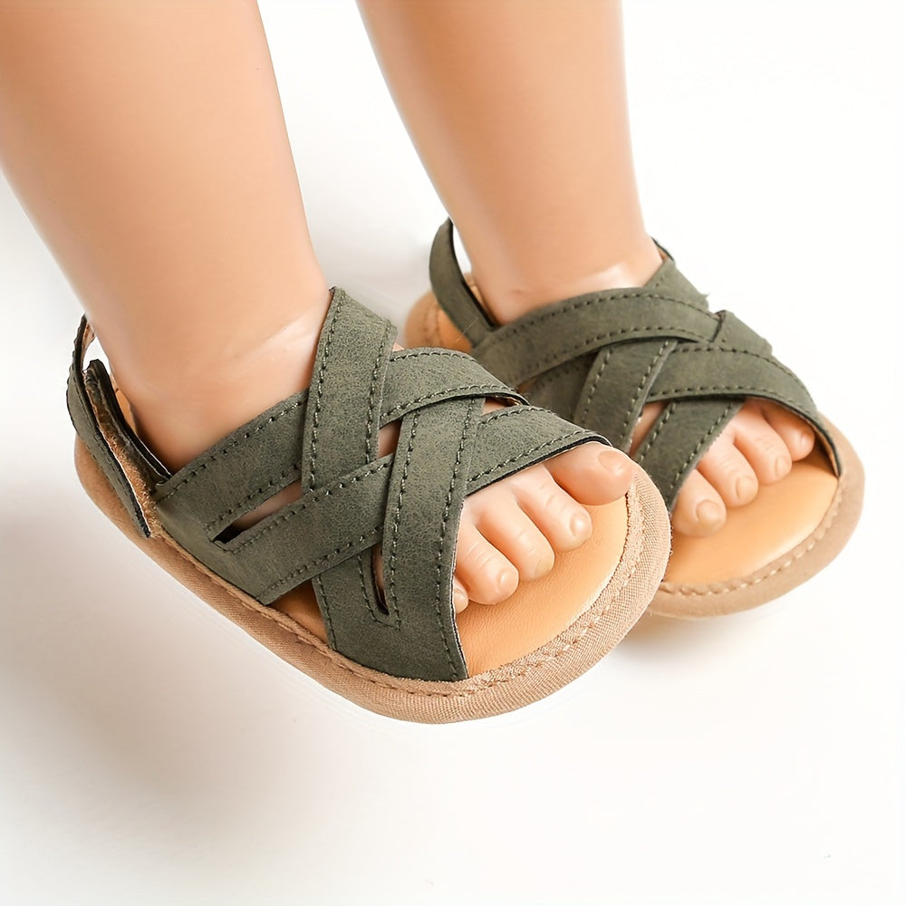 Breathable Open Toe Sandals For Baby Boys Lightweight Anti Slip Sandals