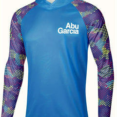 Men's Colorful Raglan Sleeve UPF 50 Sun Protection Hoodie Long Sleeve