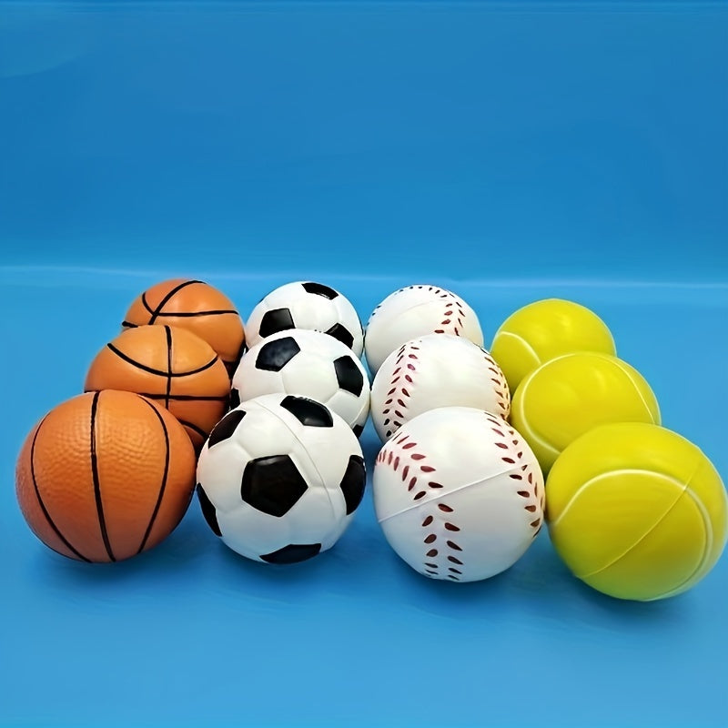Mini Soccer Ball Stress Basketball Antistress Tennis Ball