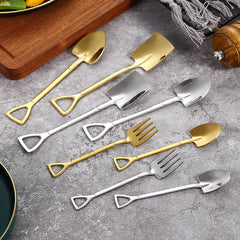 3pcs Stainless Steel Shovel Spoons Set Kitchen Supplies
