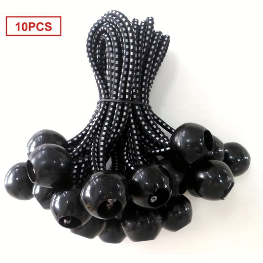 10pcs Elastic Straps with Buckle for Secure Tie Downs 5.5 Inches