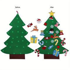 DIY Christmas Tree Felt Toy for Infants & Toddlers