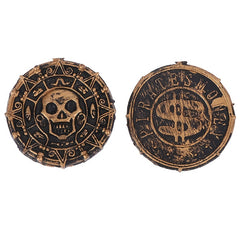 Plastic Pirate Treasure Coins Party Props Christmas Gift Game Currency