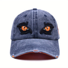 Kids' Sunshade Baseball Cap with 3D Eyes for Halloween
