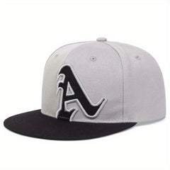 Men's A Letter Baseball Cap Gothic Hip Hop Cap