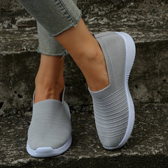 Women's Lightweight Slip On Sock Shoes Breathable Low Top Casual Outdoor Runing