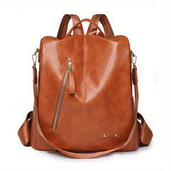 Vintage Convertible Travel Daypack Women's School Bag
