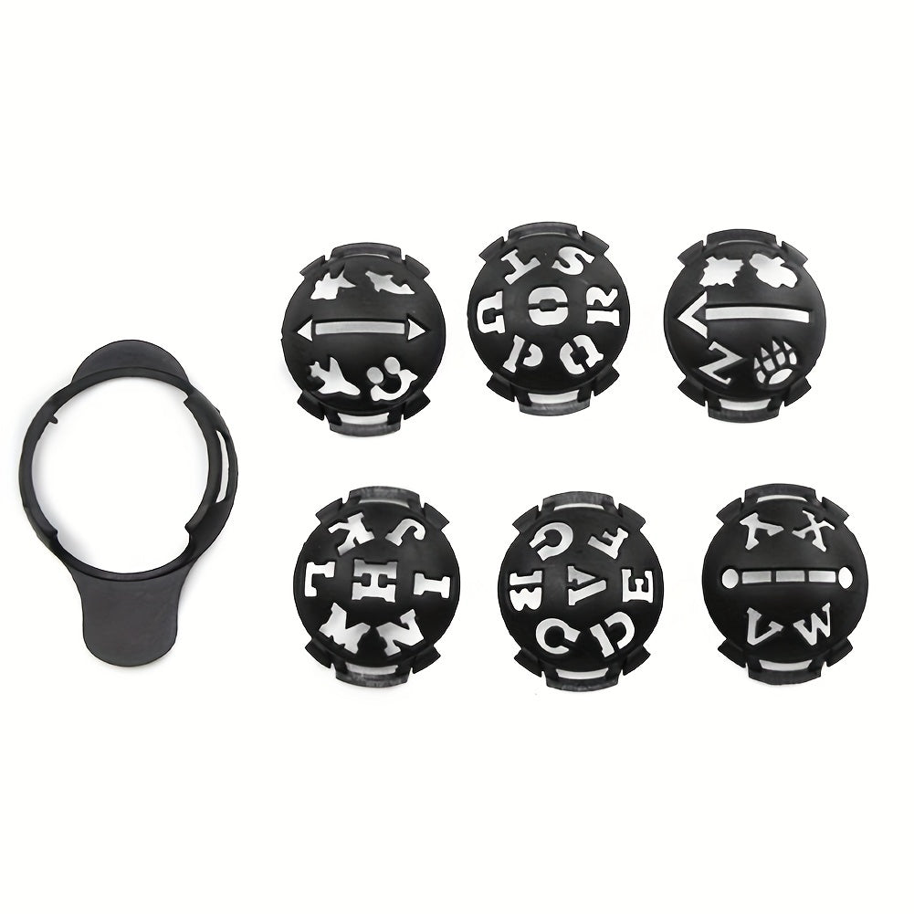 7pcs Golf Ball Liner Drawing Alignment Marker Golf Training Aids