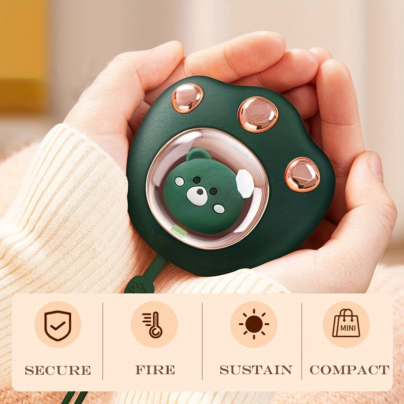 Cat Paw Rechargeable Hand Warmer Fast Heating & Portable