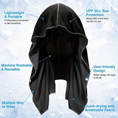 Cooling Hooded Towel UV Protection Quick Drying Towel