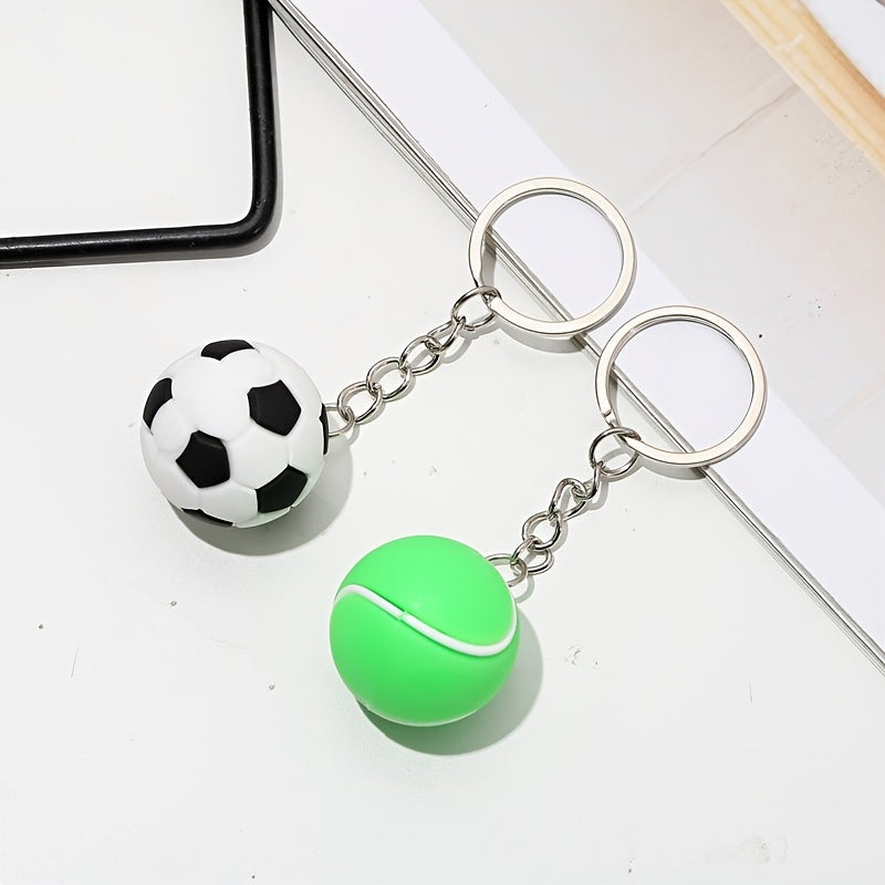 Men's Mini Sports PVC Key Chain