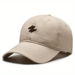 Embroidery Baseball Cap Solid Casual Dad Hat Unisex Adjustable Sun Hats