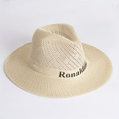 Men's Cowboy Hat Foldable Sun Hat Bowler Hat