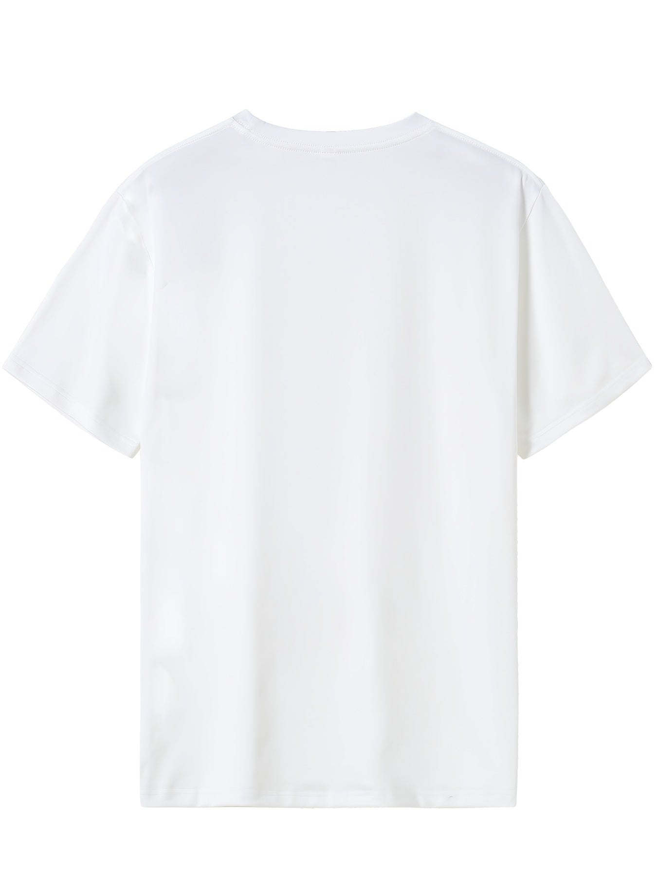 Motorcycle Print Men's Graphic Crew Neck T shirt Casual Comfy Tees