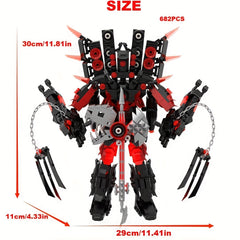 Anime Game Building Block Set - Ideal Christmas Gift for Video Game Fans