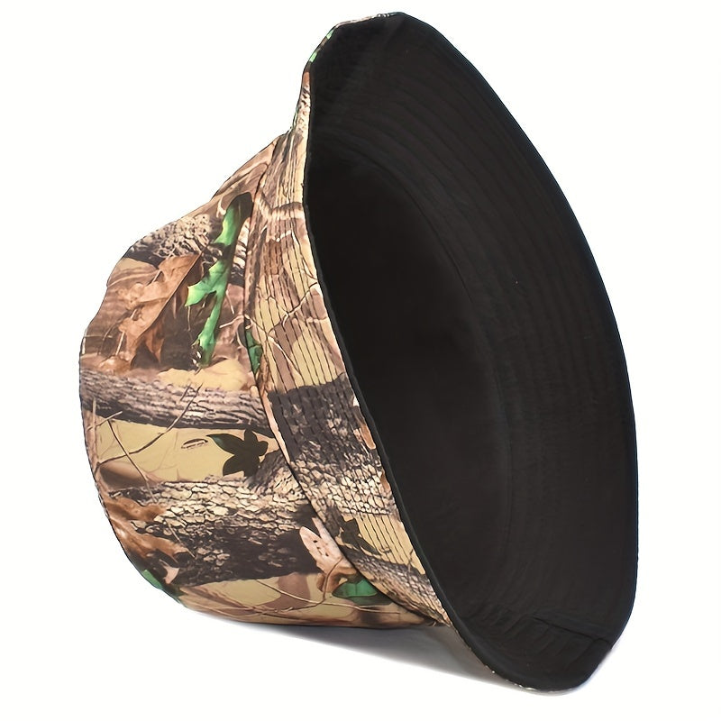 Camouflage Jungle Fisherman's Hat Outdoor Sunshade Hat