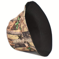 Camouflage Jungle Fisherman's Hat Outdoor Sunshade Hat