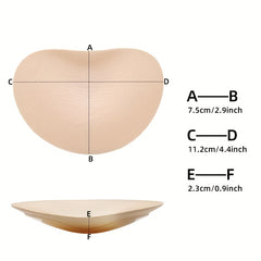 Silicone Bra Insert Pads Self-adhesive Chest Enhancer Women's Lingerie