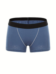 4 Pack Plus Size Boyshort Panties Set Solid Women's Underwear