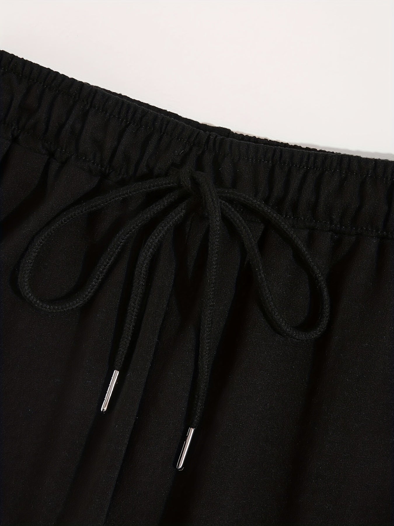  Casual Sports Sweatpants Women's Plus Letter Print