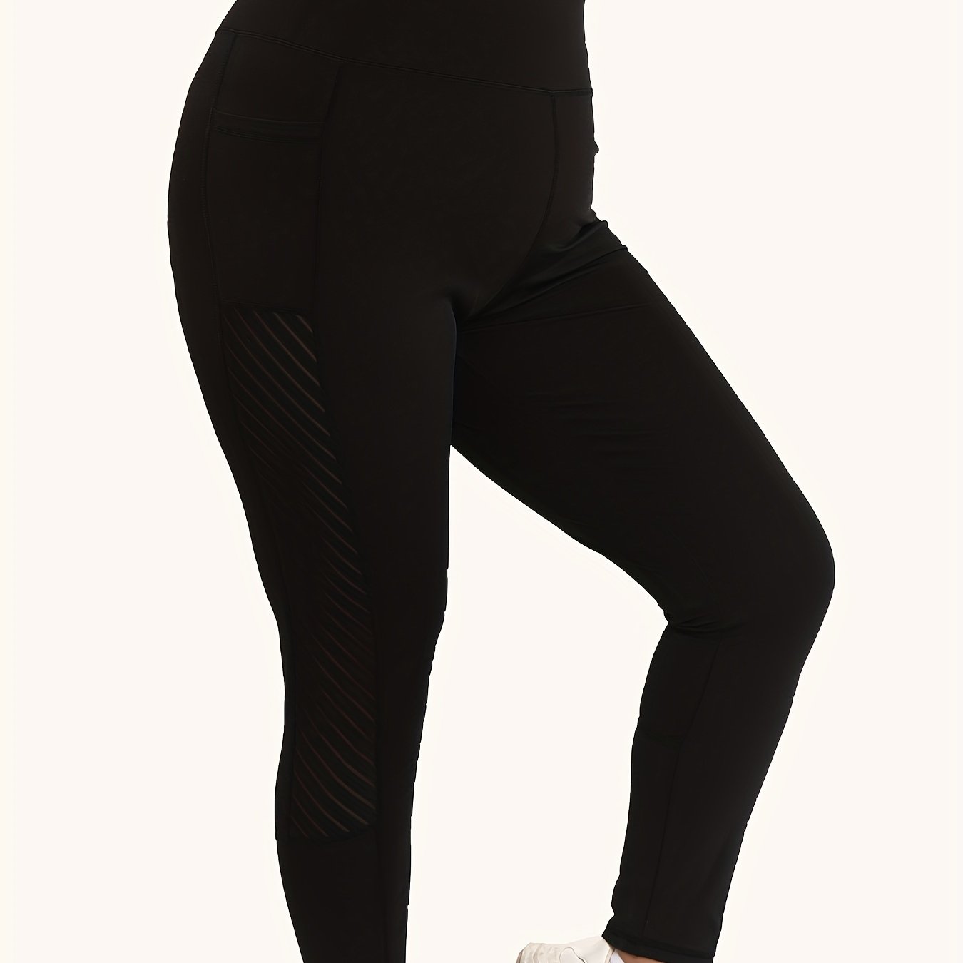  Sports Leggings High Rise High Stretch Leggings With Pockets