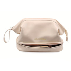 Double Layer Cosmetics Storage Bag Waterproof Makeup Pouch