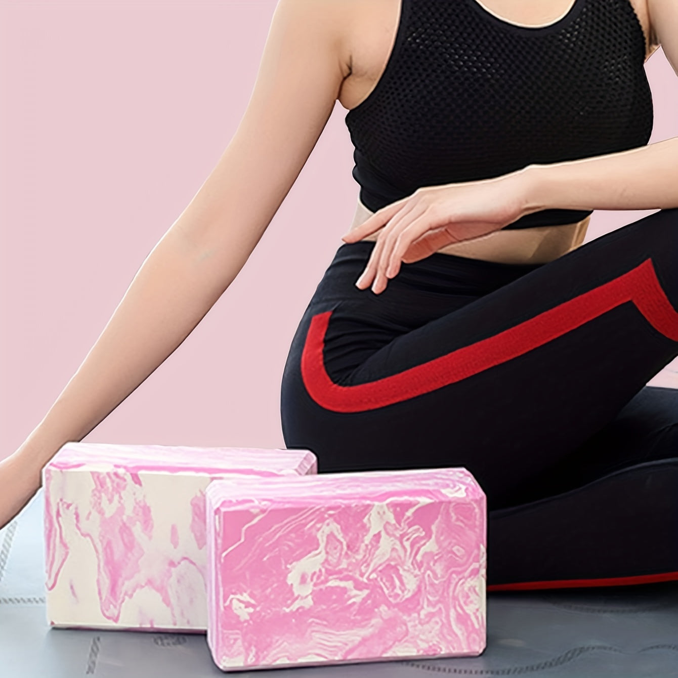 Camouflage Yoga Brick for Fitness, Dance, Leg Press
