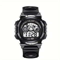 Sports Watch Colorful Luminous Watch Men's Electronic Watch
