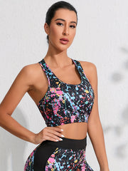 Printed Crop Tank Top for Summer