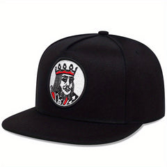 Poker Embroidery Baseball Cap Hip Hop Snapback Hat Sunscreen Dad Hats
