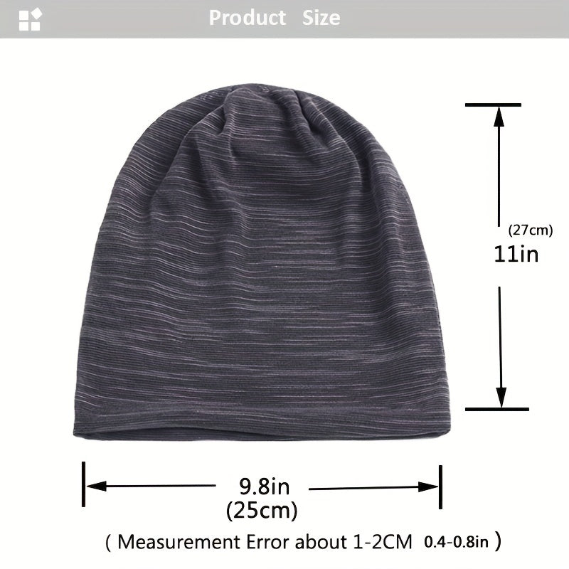Soft Bonnet Beanie Hat For Men Women