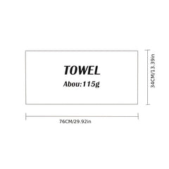 Soft Cotton Towel 34x04 - Absorbent Soft Touch Towel