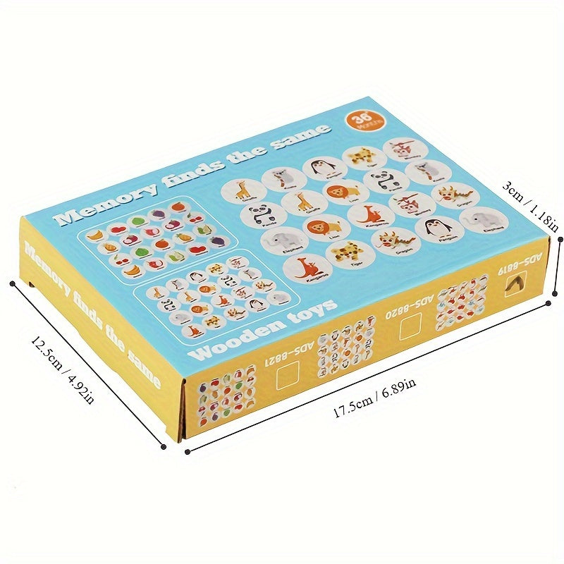 Wooden Chess Puzzle - Concentration Training Game
