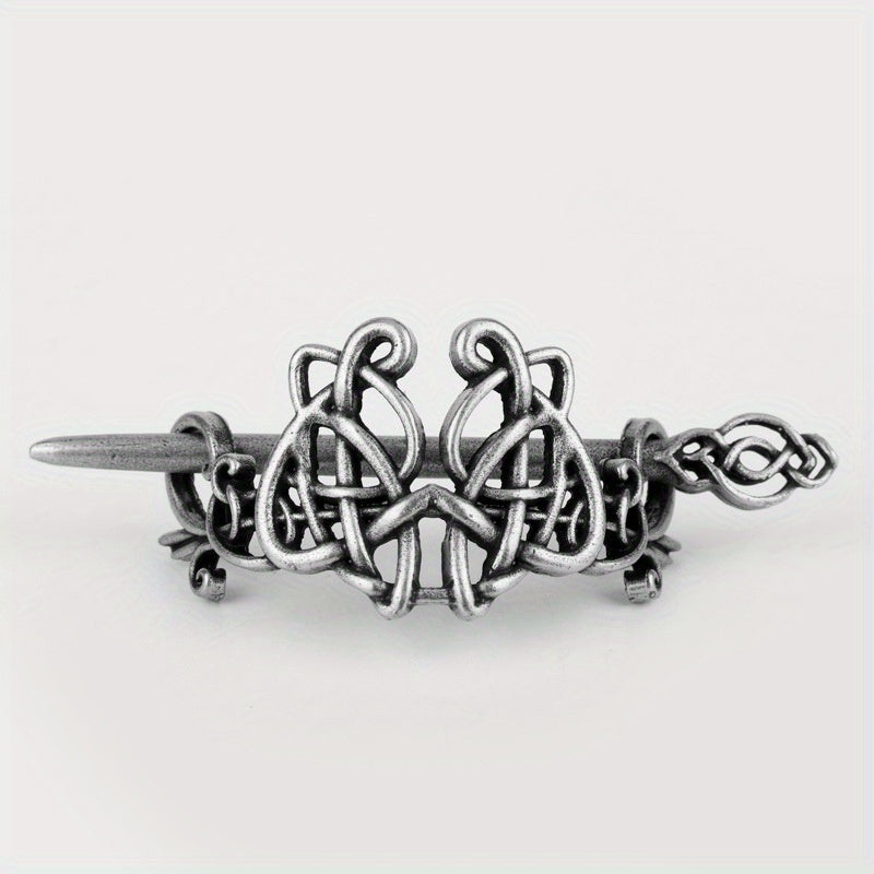Viking Hair Bun Cuff Cage Ponytail Hair Cuff Women Girls Hair Accessories