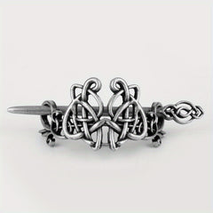 Viking Hair Bun Cuff Cage Ponytail Hair Cuff Women Girls Hair Accessories