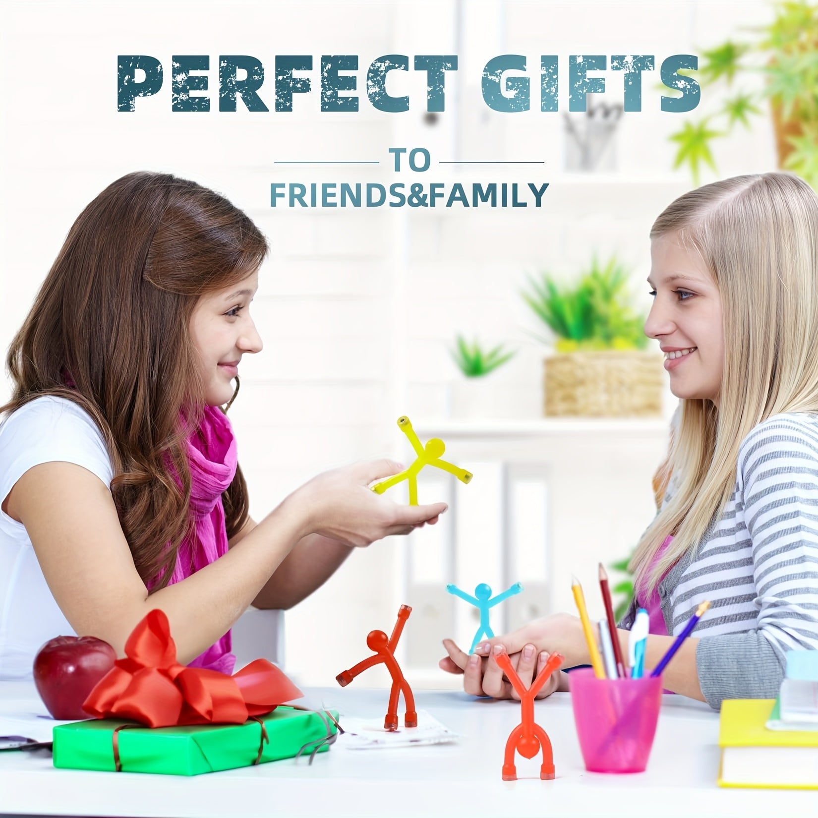 12pcs Colorful Magnetic Building Blocks for Kids - Fun Fridge & Whiteboard Toy