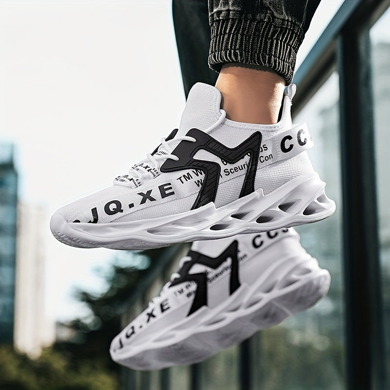 Men's Lightweight Knitted Sneakers for Running
