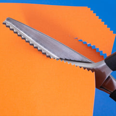Tooth Cloth Scissors - Zigzag Cut for Fabric Cutting