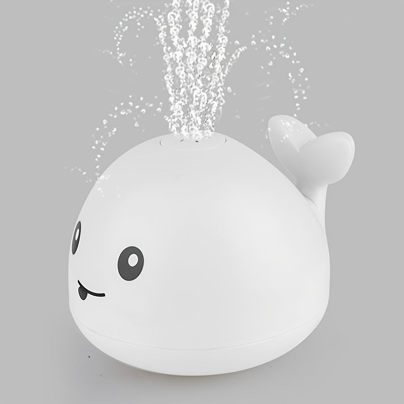 Light Up Whale Spray Water Bath Toy for Toddlers