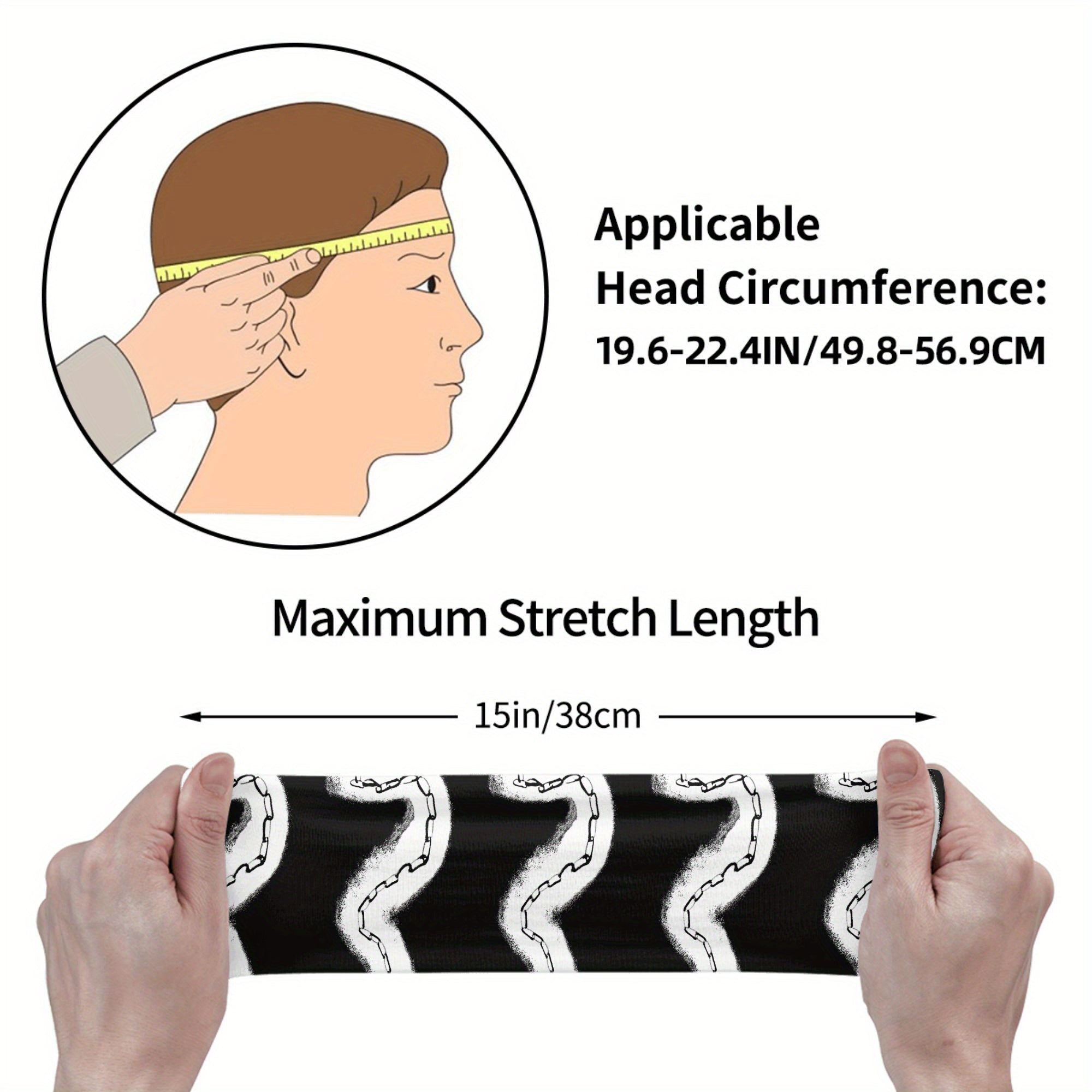 Stylish Swirl Pattern Sport Headband