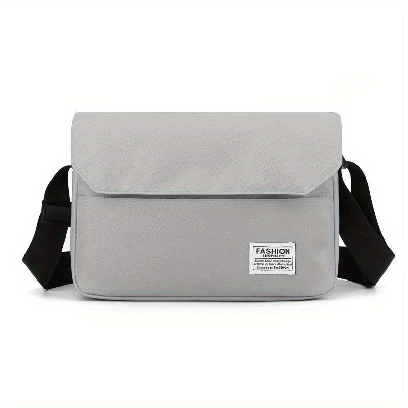 Casual Messenger Bag Unisex Crossbody Sling Student Commuter Organizer